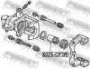 HONDA 43215SM4951 Piston, brake caliper